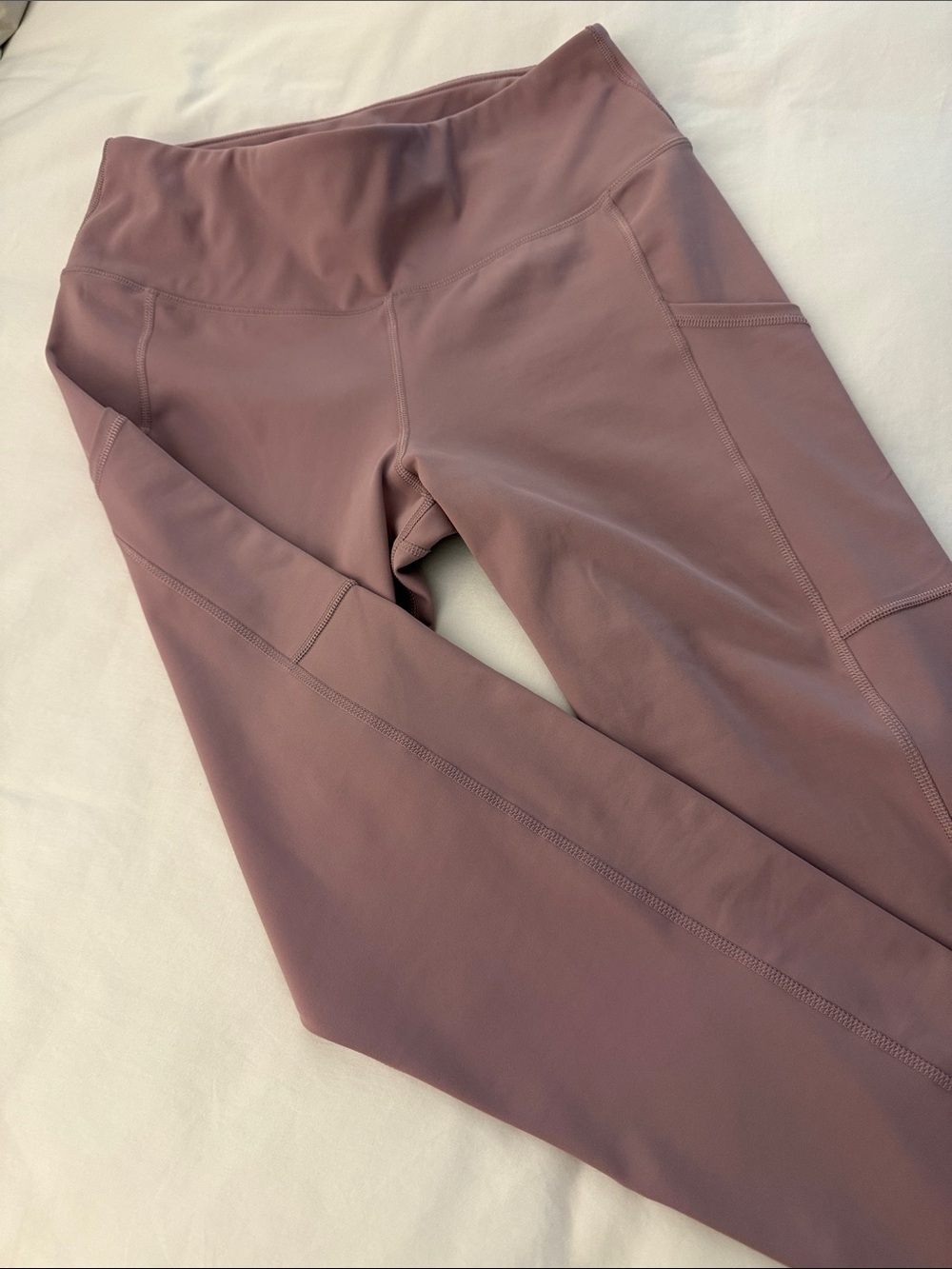 Banana Republic Mauve Pink High-Rise Leggings